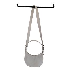 Divided Cream Shoulder Bag